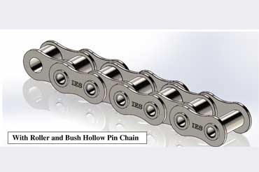 With Roller And Bush Hollow Pin Chain